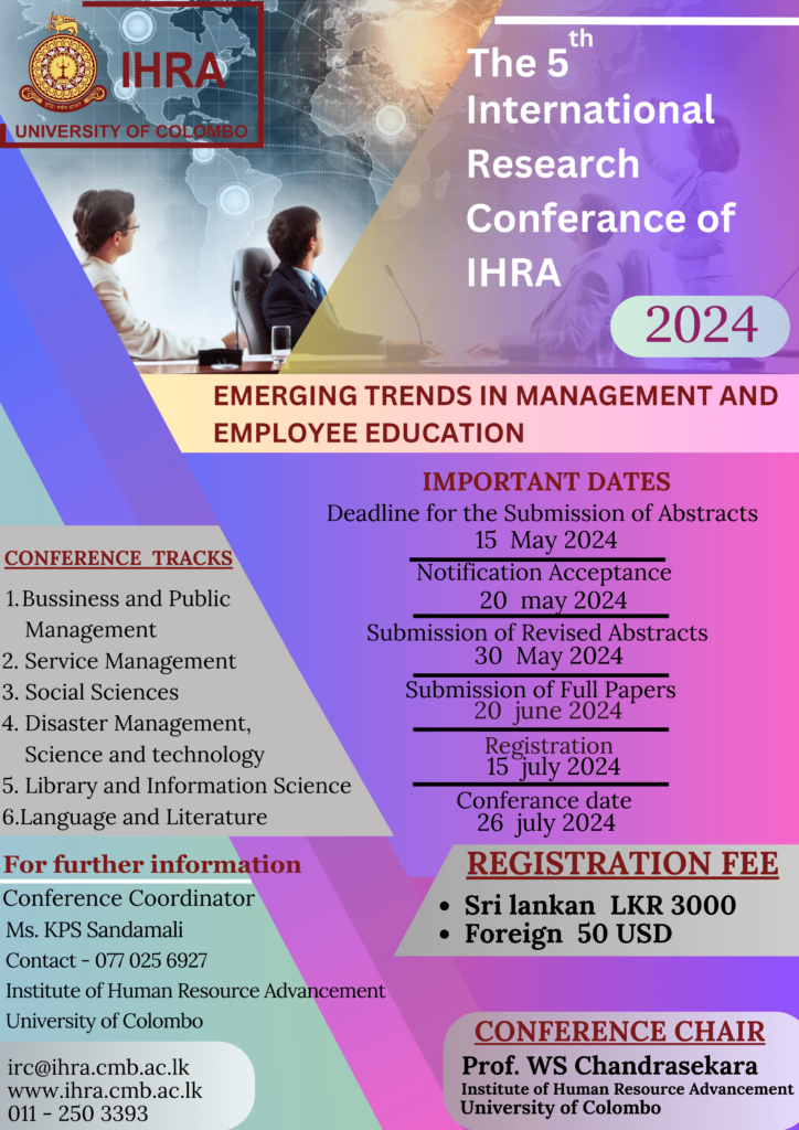 EMERGING TRENDS IN MANAGEMENT AND EMPLOYEE EDUCATION 2024 (ETMEE 2024)