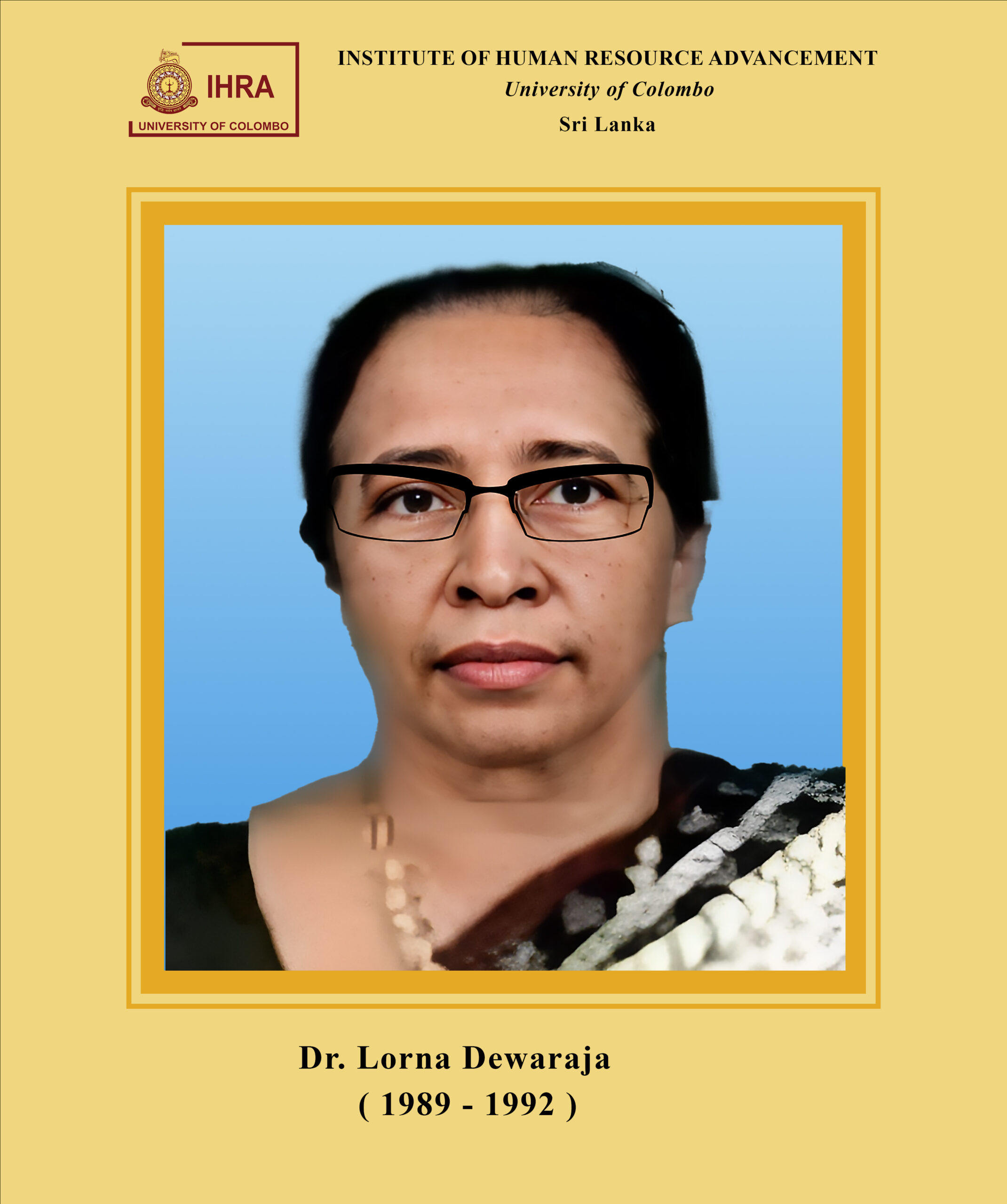 Dr. Lorna Dewaraja
