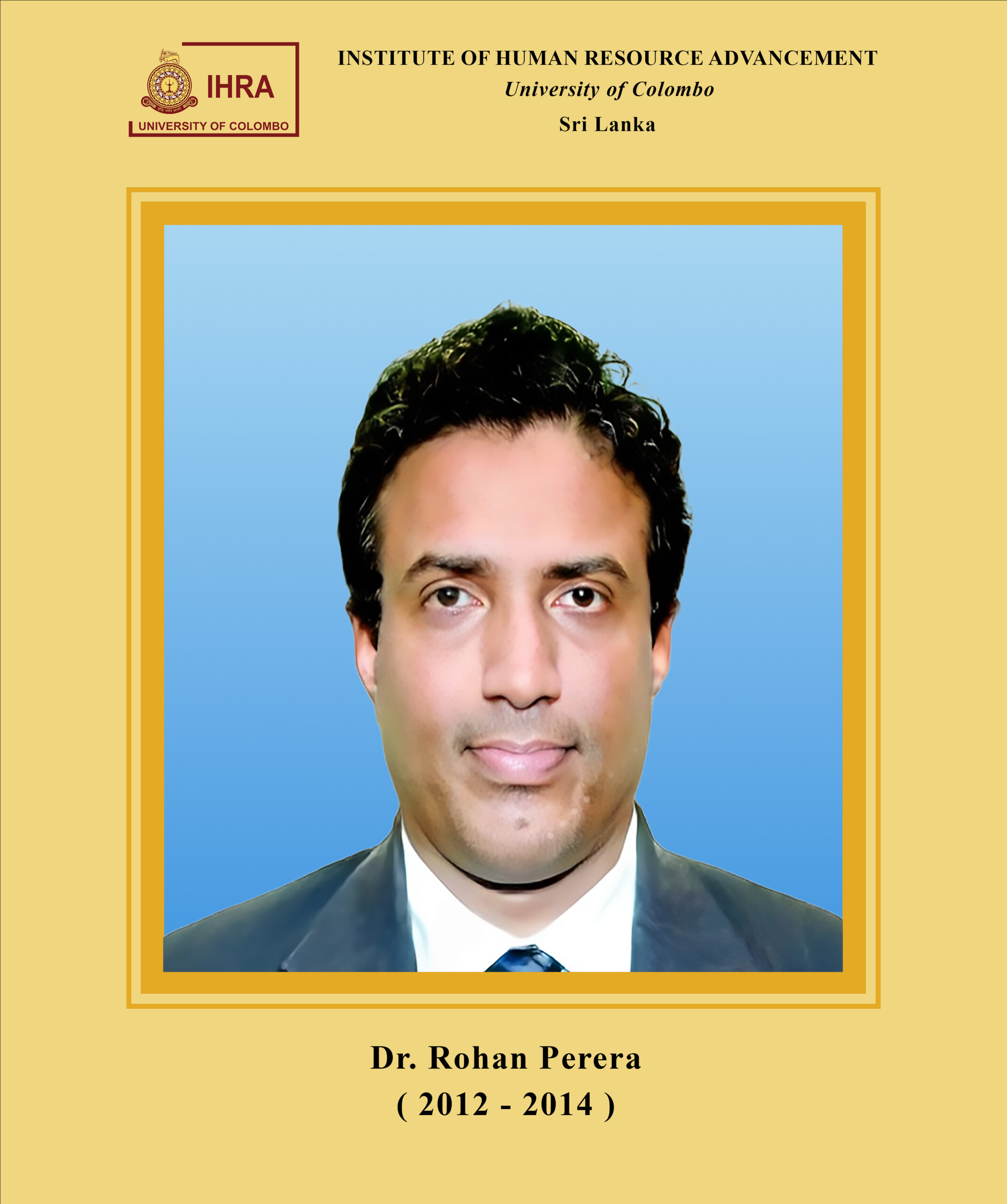 Dr. Rohan Perera