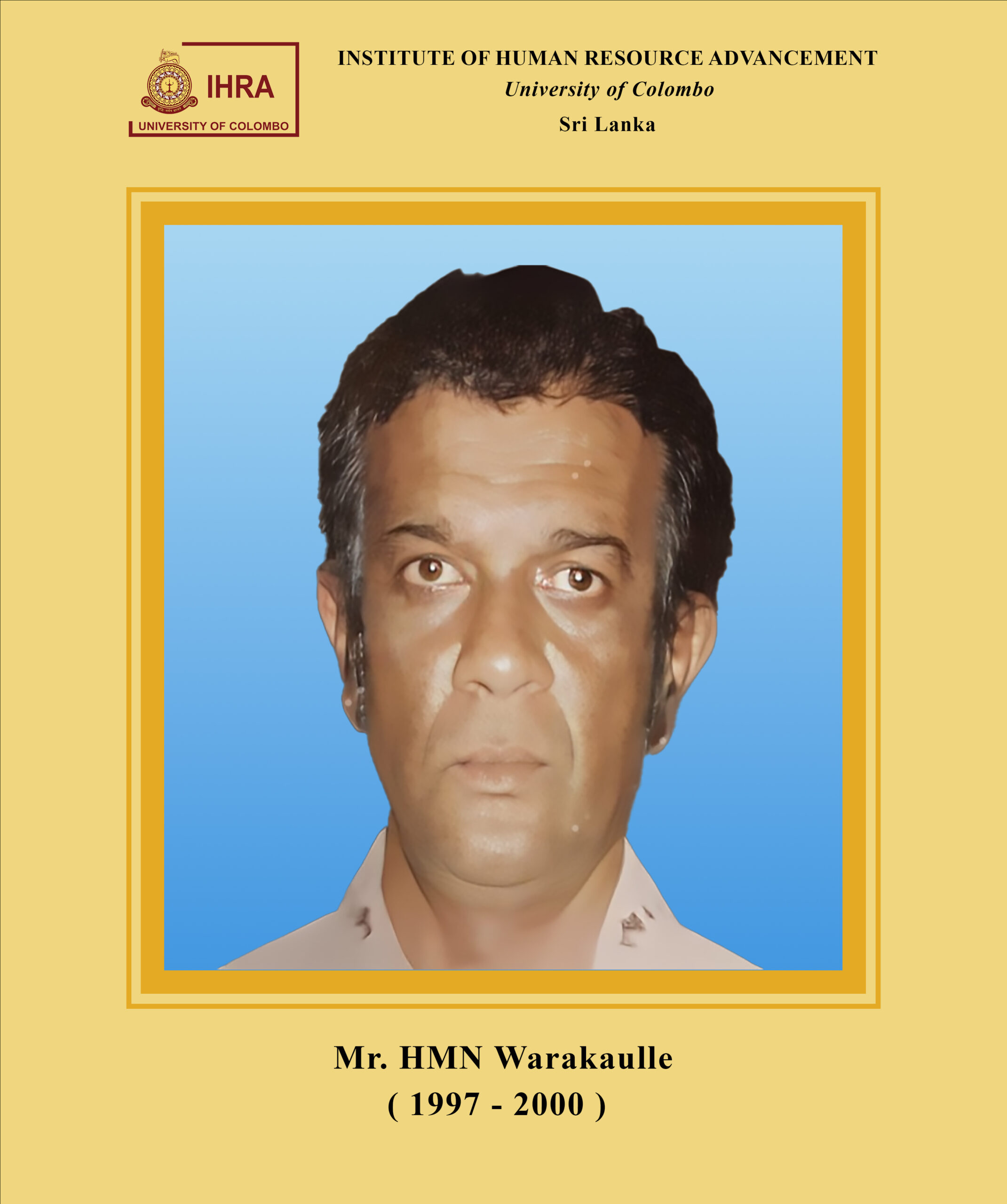 Mr. HMN Warakaulle