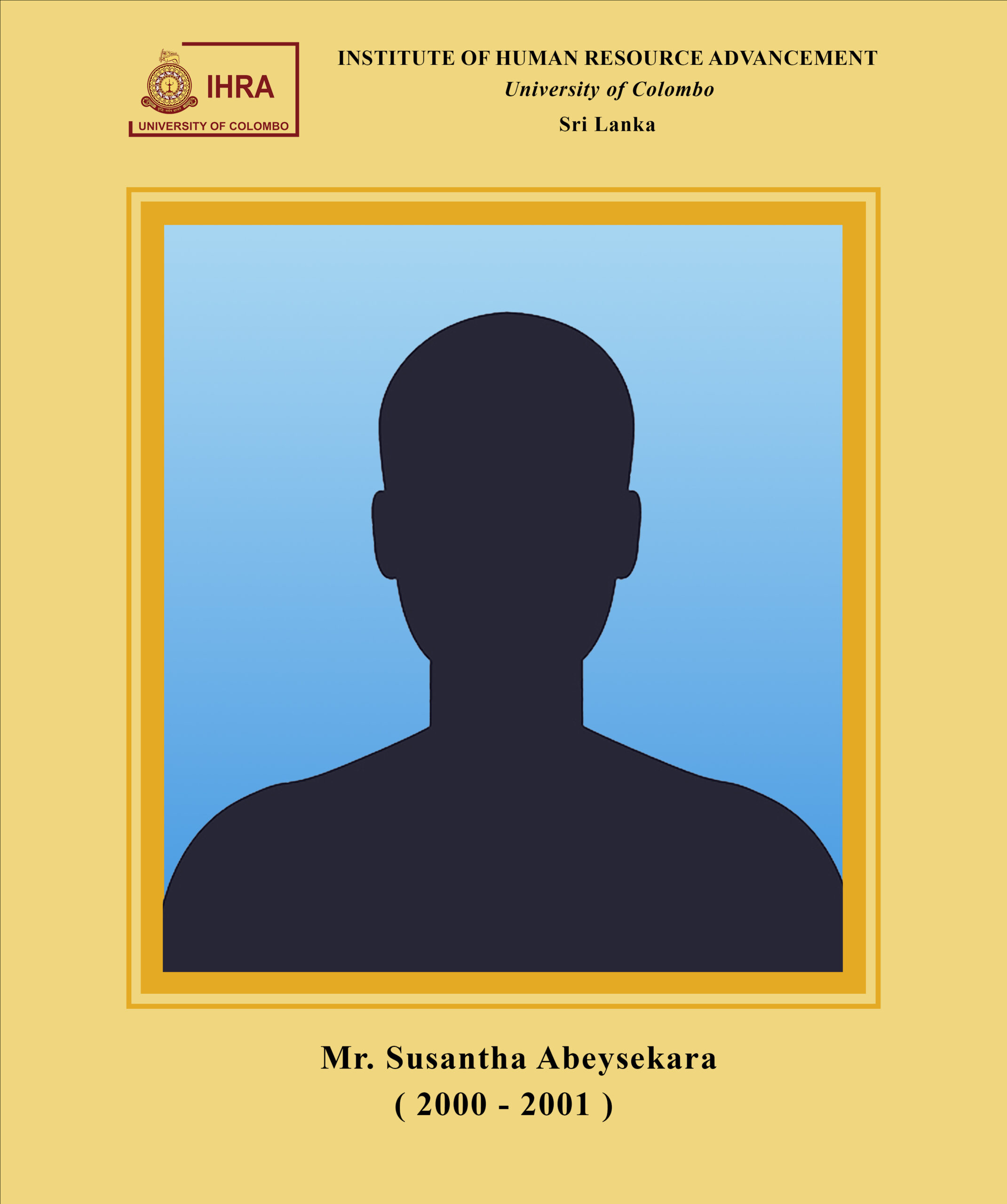 Mr. Susantha Abeysekara