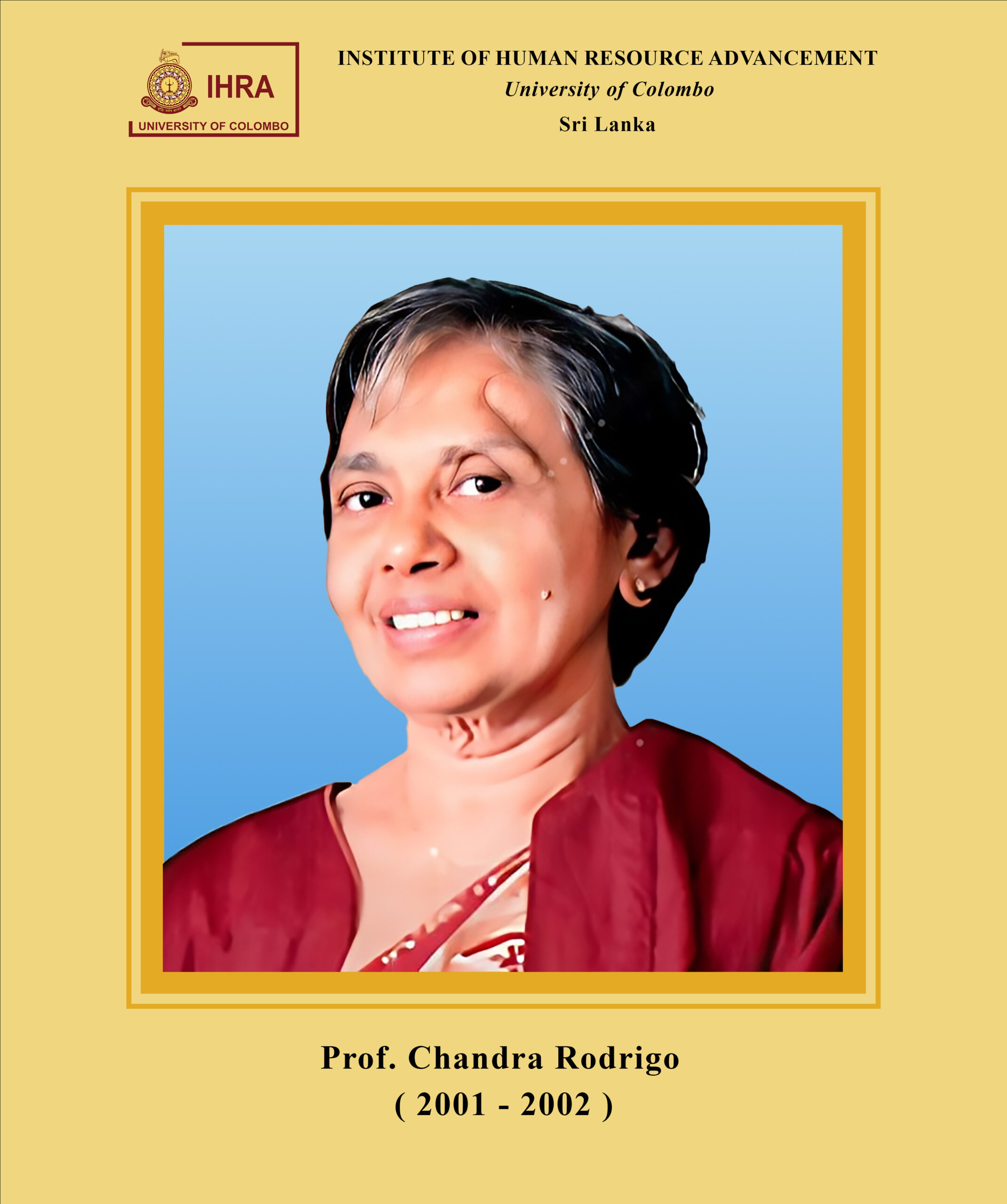 Prof. Chandra Rodrigo