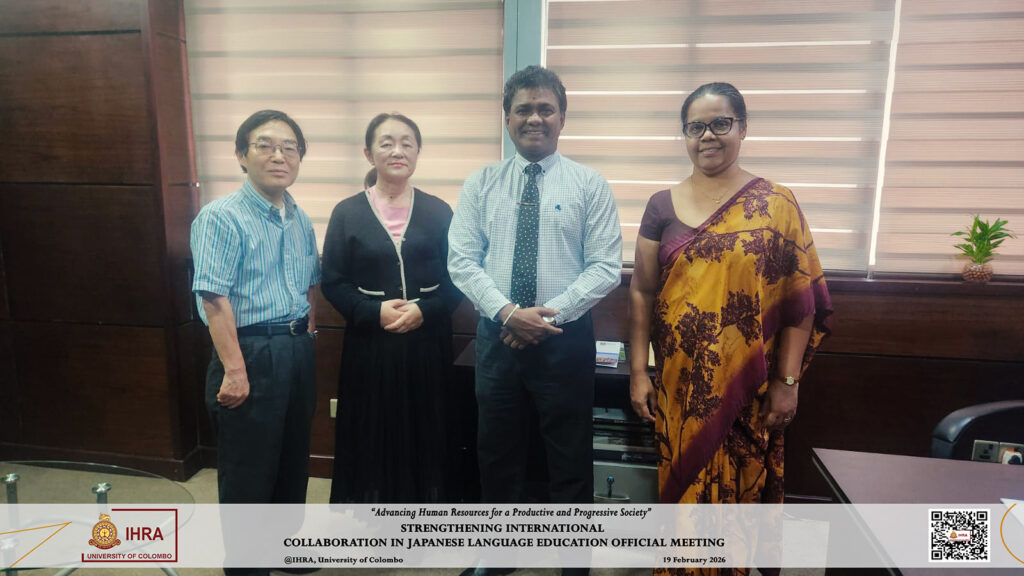 A Meeting with Japanese Representatives to Enhance the Diploma in Japanese Language Program